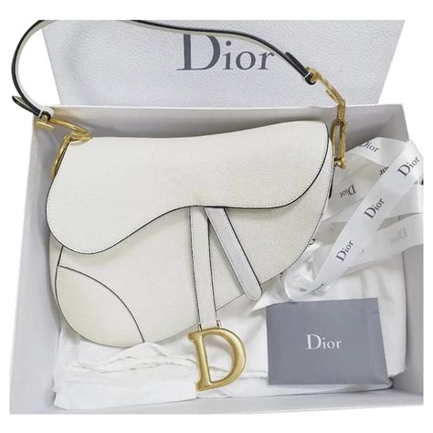 sella dior bianca|borse donne dior.